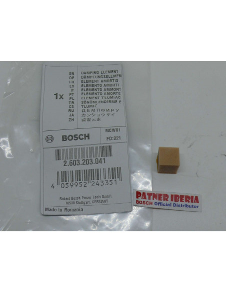 Repuesto original BOSCH 2603203041 Elemento amortiguador