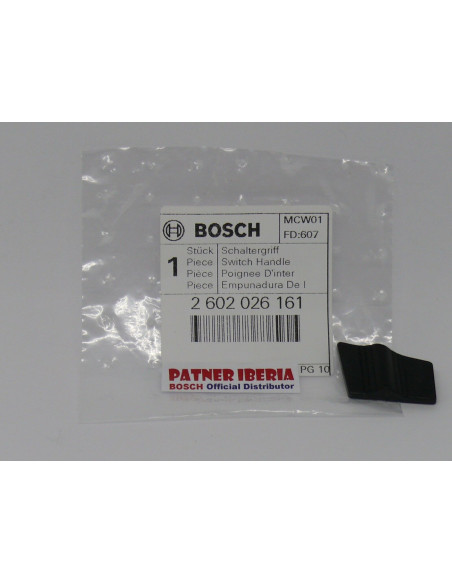 Repuesto original BOSCH 2602026161 Empuñadura de interruptor