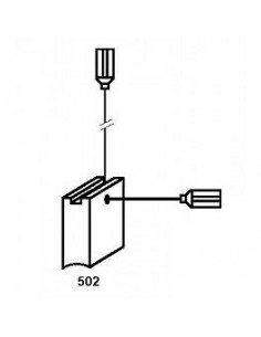 Repuesto original BOSCH 1607014139 Escobilla de carbono