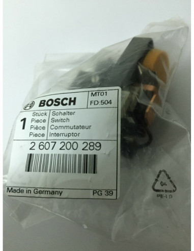 Repuesto original BOSCH 2607200289 Interruptor