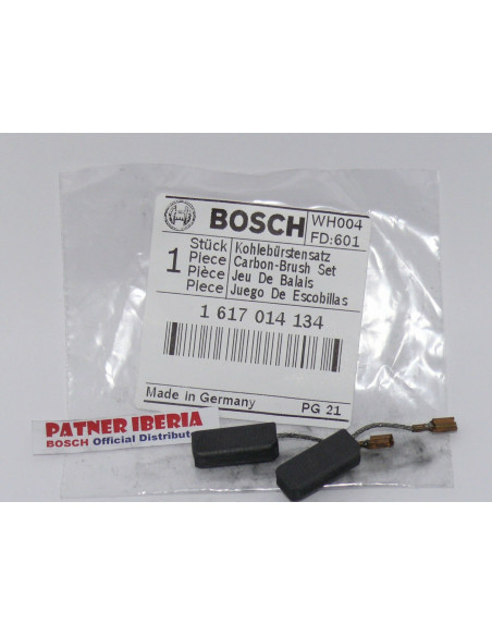 Repuesto original BOSCH 1617014134 Juego de escobillas