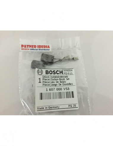 Repuesto original BOSCH 1607000V53 Juego de escobillas