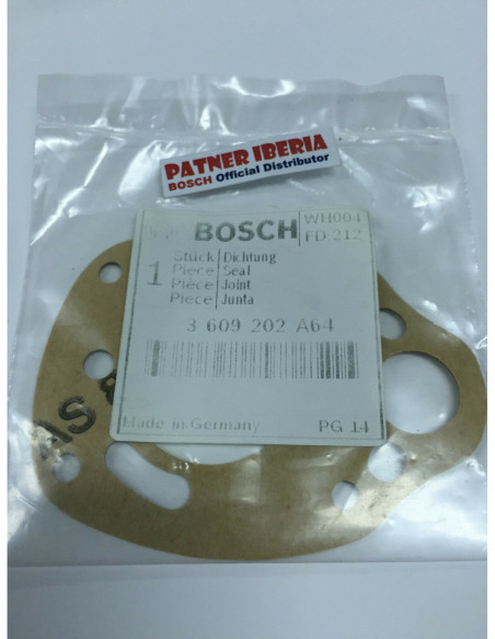 Repuesto original BOSCH 3609202A64 Junta