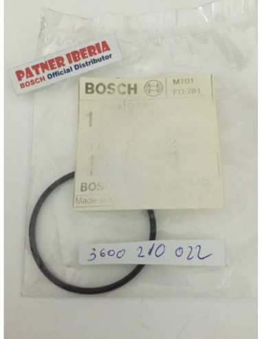 Repuesto original BOSCH 3600210022 Junta tórica