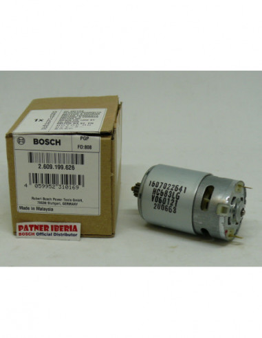 Repuesto original BOSCH 2609199626 Motor de corriente continua