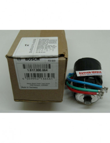 Repuesto original BOSCH 1617000664 Motor de corriente continua