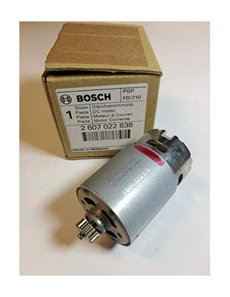 Repuesto original BOSCH 2607022838 Motor de corriente continua
