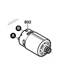 Repuesto original BOSCH 2609002620 Motor de corriente continua