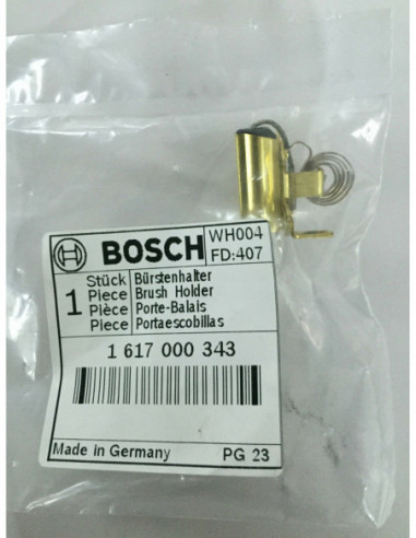 Repuesto original BOSCH 1617000343 Portaescobillas