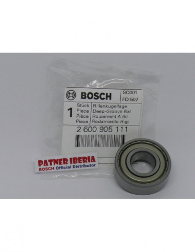 Repuesto original BOSCH 2600905111 Rodamiento rígido de bolas