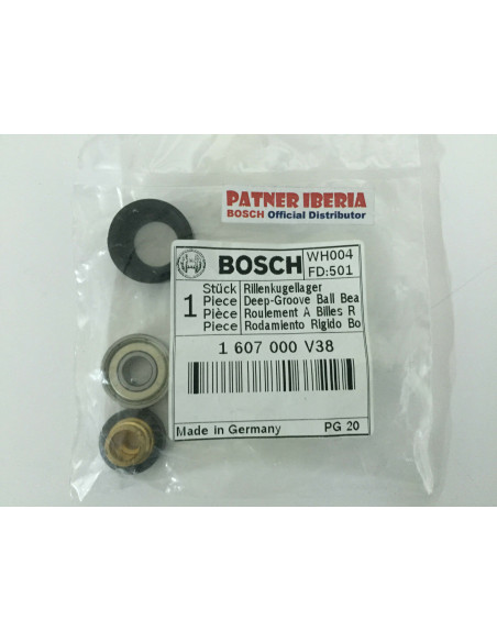 Repuesto original BOSCH 1607000V38 Rodamiento rígido de bolas