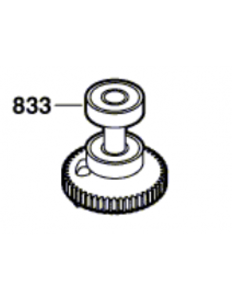 Repuesto original BOSCH 2609000607 Rueda de engranaje
