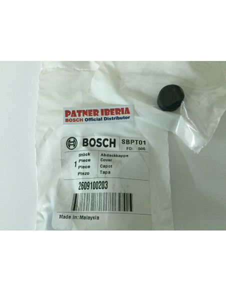 Repuesto original BOSCH 2609100203 Tapa de escobillas