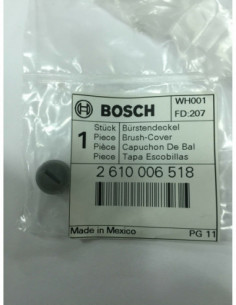 Repuesto original BOSCH 2610006518 Tapa de escobillas
