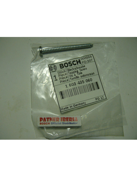 Repuesto original BOSCH 1603435060 Tornillo autorroscante Repuesto original BOSCH 1603435060 Tornillo autorroscante