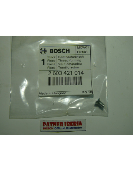 Repuesto original BOSCH 2603421014 Tornillo autorroscante Repuesto original BOSCH 2603421014 Tornillo autorroscante