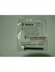 Repuesto original BOSCH 2603490027 Tornillo avallanado Torx