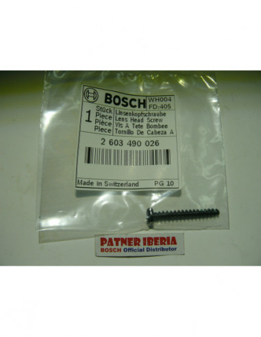 Repuesto original BOSCH 2603490026 Tornillo de cabeza abombada