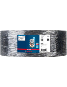 BOSCH EXPERT 2608901223 Rollo de vellón EXPERT N880 para lijado manual de 100 mm x 10 m, medio S 2