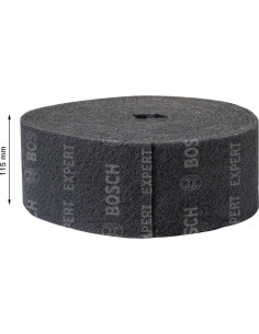 BOSCH EXPERT 2608901231 Rollo de vellón EXPERT N880 para lijado manual de 115 mm x 10 m, ultrafino S