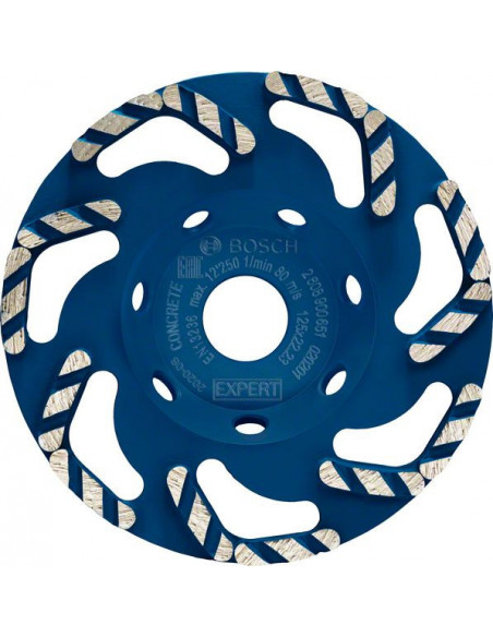BOSCH EXPERT 2608900651 Vaso de desbaste de diamante EXPERT Concrete de 125 x 22,23 x 4,5 mm