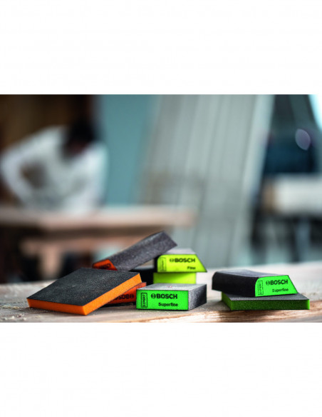 Taco de esponja de lija EXPERT Combi S470, grueso, 20 unidades