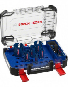 BOSCH EXPERT 2608900490 Set de sierra de corona EXPERT Construction Material de 20/25/32/38/51/64 mm, 10 unidades 2