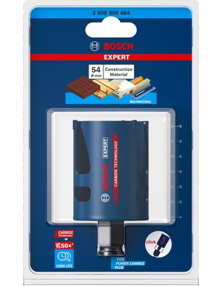 Sierra de corona EXPERT Construction Material de 54 x 60 mm