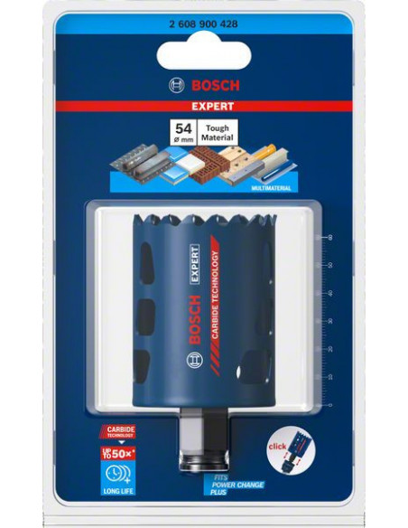 Sierra de corona EXPERT Tough Material de 54 x 60 mm