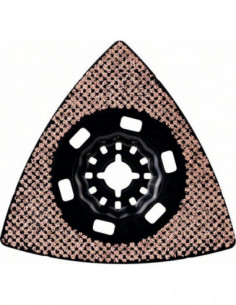 BOSCH EXPERT 2608900049 Hoja de multiherramienta EXPERT Sanding Plate AVZ 90 RT6, 90 mm