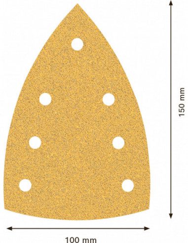 Set de hojas de lija EXPERT C470 de 100 x 150...