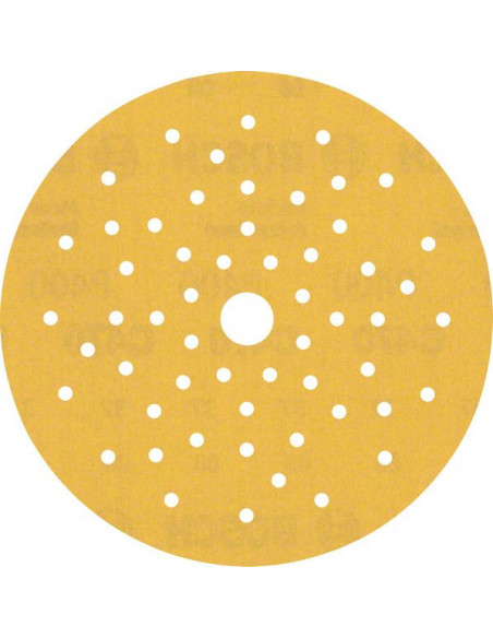 BOSCH EXPERT 2608901145 Papel de lija EXPERT C470 multiperforado para lijadoras excéntricas de 150 mm, G 400, 50 unidades