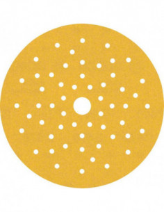 BOSCH EXPERT 2608901143 Papel de lija EXPERT C470 multiperforado para lijadoras excéntricas de 150 mm, G 240, 50 unidades