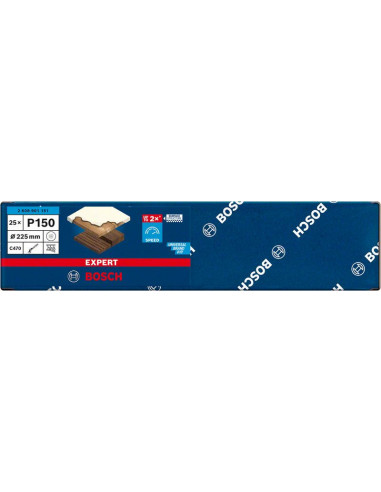 Papel de lija EXPERT C470 con 19 orificios para...