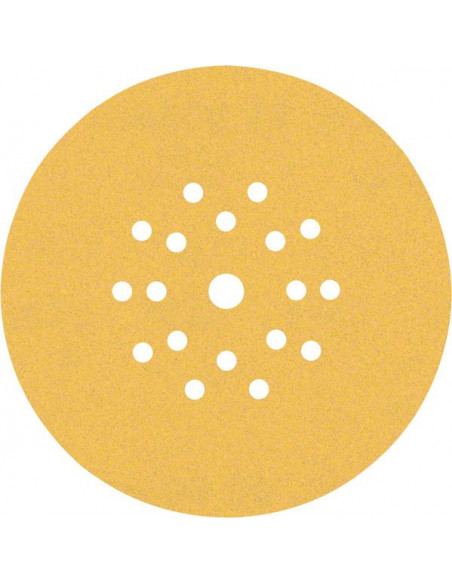 BOSCH EXPERT 2608901150 Papel de lija EXPERT C470 con 19 orificios para lijadoras de cartón-yeso de 225 mm, G 120, 25 unidades