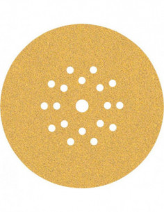 BOSCH EXPERT 2608901147 Papel de lija EXPERT C470 con 19 orificios para lijadoras de cartón-yeso de 225 mm, G 60, 25 unidades