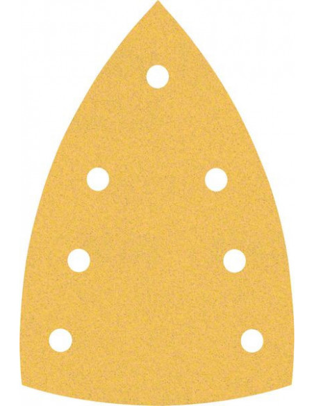 BOSCH EXPERT 2608901117 Papel de lija EXPERT C470 con 7 orificios para multilijadoras de 100 x 150 mm, G 120 10 unidades