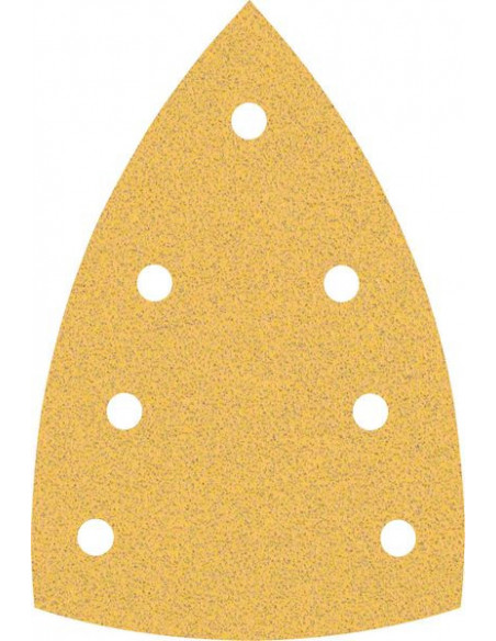 BOSCH EXPERT 2608901116 Papel de lija EXPERT C470 con 7 orificios para multilijadoras de 100 x 150 mm, G 80 10 unidades