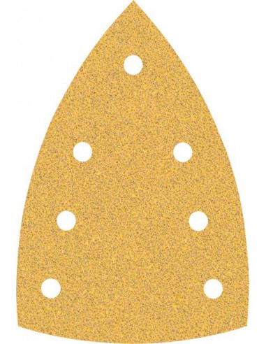 BOSCH EXPERT 2608901115 Papel de lija EXPERT C470 con 7 orificios para multilijadoras de 100 x 150 mm, G 60 10 unidades