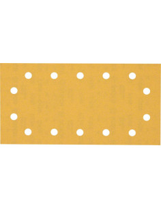 BOSCH EXPERT 2608900948 Papel de lija EXPERT C470 con 14 orificios para lijadoras orbitales 115 x 230 mm, G 240 50 unidades