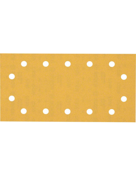 BOSCH EXPERT 2608900948 Papel de lija EXPERT C470 con 14 orificios para lijadoras orbitales 115 x 230 mm, G 240 50 unidades