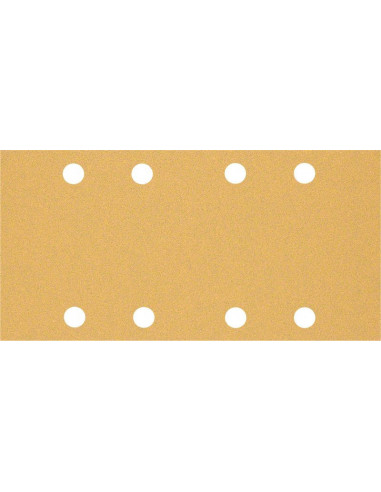 BOSCH EXPERT 2608900937 Papel de lija EXPERT C470 con 8 orificios para lijadoras orbitales 93 x 186 mm, G 80 50 unidades