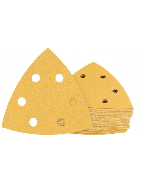 Papel de lija EXPERT C470 para lijadoras delta de 93 mm, G 120, 50 unidades