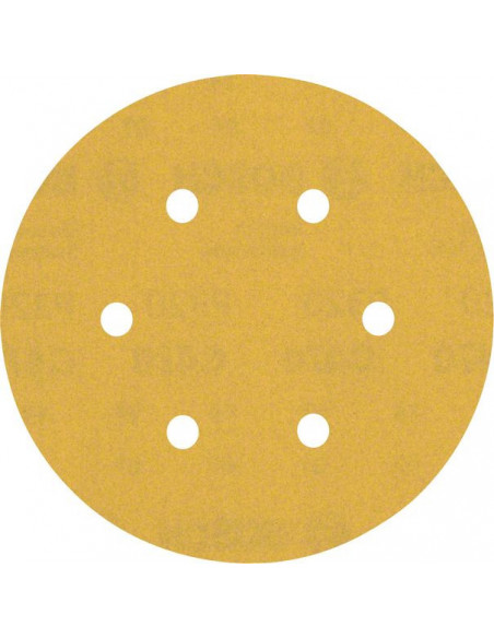 BOSCH EXPERT 2608900924 Papel de lija EXPERT C470 con 6 orificios para lijadoras excéntricas de 150 mm, G 320, 50 unidades