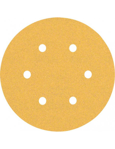 BOSCH EXPERT 2608900920 Papel de lija EXPERT C470 con 6 orificios para lijadoras excéntricas de 150 mm, G 100, 50 unidades