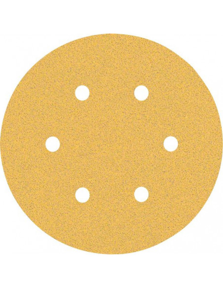 BOSCH EXPERT 2608900919 Papel de lija EXPERT C470 con 6 orificios para lijadoras excéntricas de 150 mm, G 80, 50 unidades