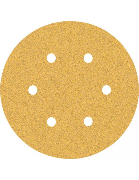 BOSCH EXPERT 2608900918 Papel de lija EXPERT C470 con 6 orificios para lijadoras excéntricas de 150 mm, G 60, 50 unidades