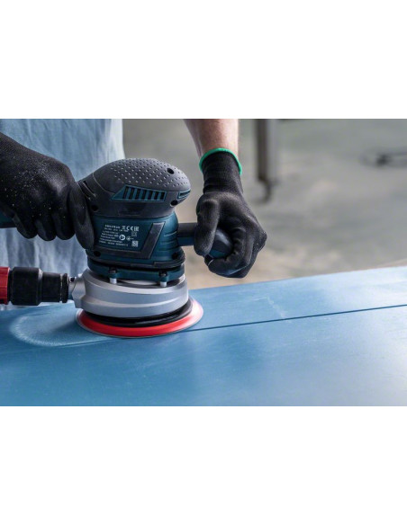 Papel de lija EXPERT C470 con 8 orificios para lijadoras excéntricas de 125 mm, G 100, 50 unidades