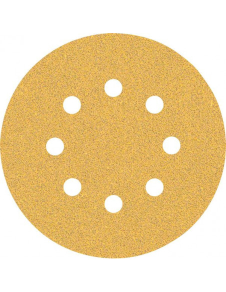 BOSCH EXPERT 2608900909 Papel de lija EXPERT C470 con 8 orificios para lijadoras excéntricas de 125 mm, G 60, 50 unidades