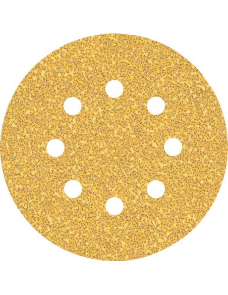 BOSCH EXPERT 2608900908 Papel de lija EXPERT C470 con 8 orificios para lijadoras excéntricas de 125 mm, G 40, 50 unidades